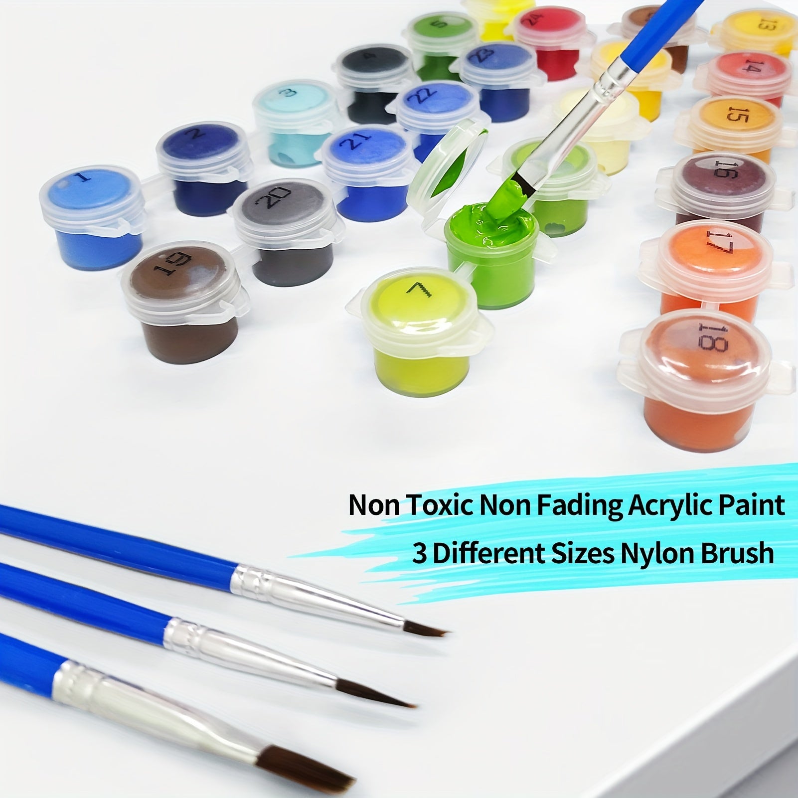 Flowers in Bottle Paint By Number 40x50cm DIY Acrylic Kit