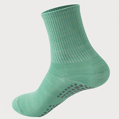 Non Slip Yoga Socks for Pilates Barre Ballet - Mid Calf