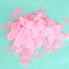 Colorful Love Peach Heart Confetti Wedding Party Hand Throwing Petals
