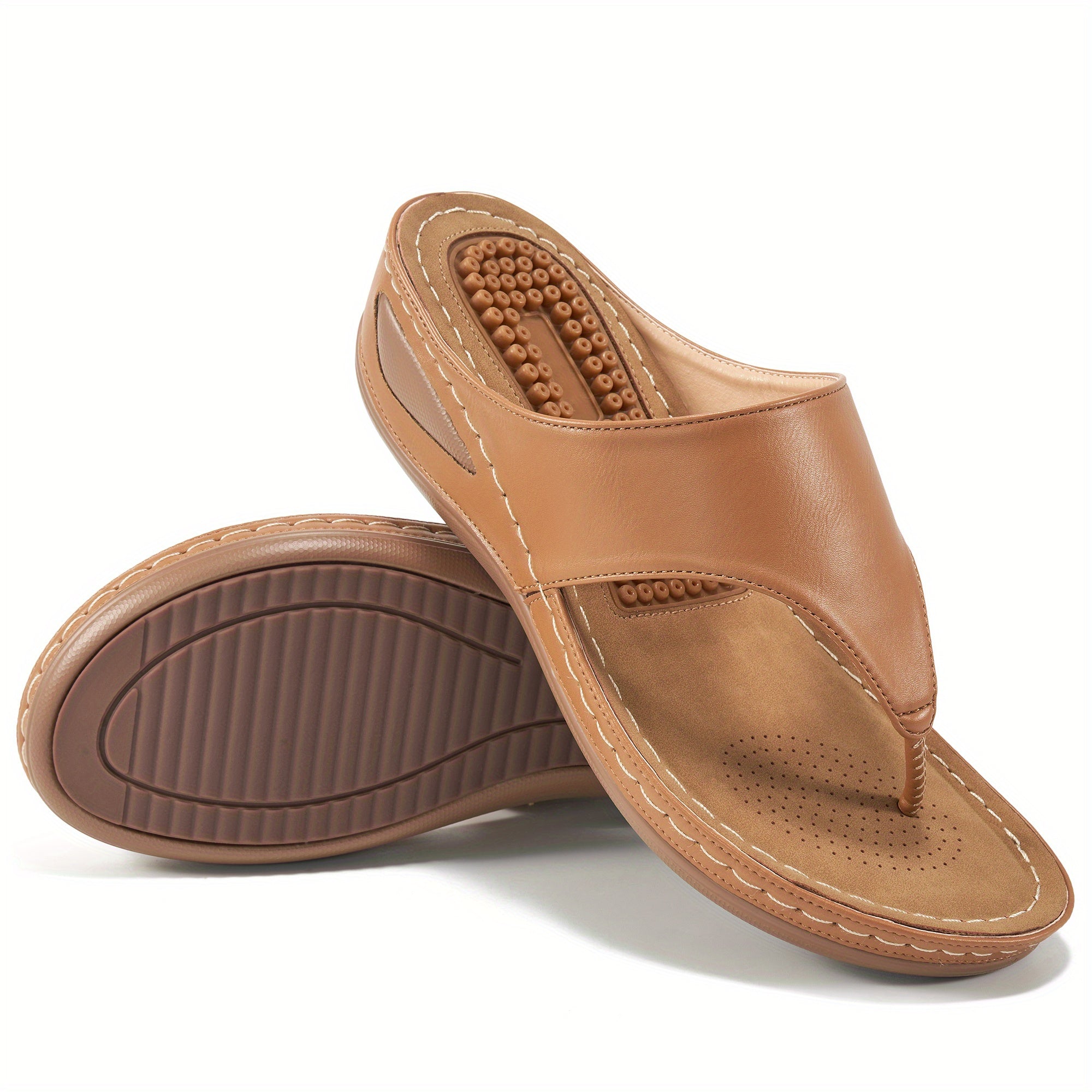 Women's Massage Flip Flops Arch Support Sandals