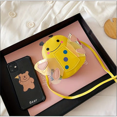 Kids Little Bee Crossbody Bag Cute Cartoon Girl Shoulder Bag