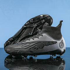Boys High Top Non Slip Football Cleat with Spikes