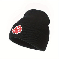 Anime Auspicious Cloud Embroidery Knitted Beanie Men's Cloud Beanie