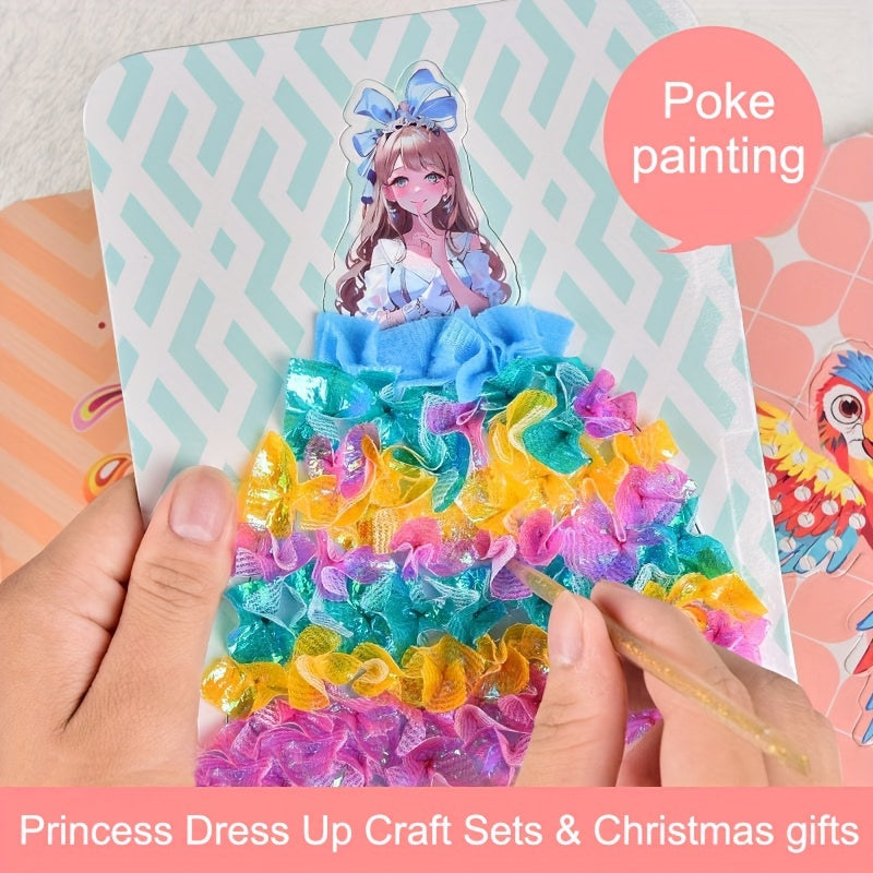 Princess Painting Dress Up Craft Book for Girls