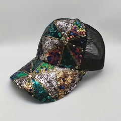 Colorful Peaked Cap Breathable Baseball Cap Sunshade Hat