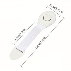 5pcs Multifunctional Cloth Strap Lock for Drawers Safety Lock - Closestool