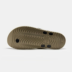 LUOFU Men's Quick Dry Beach Flip-flops in Khaki