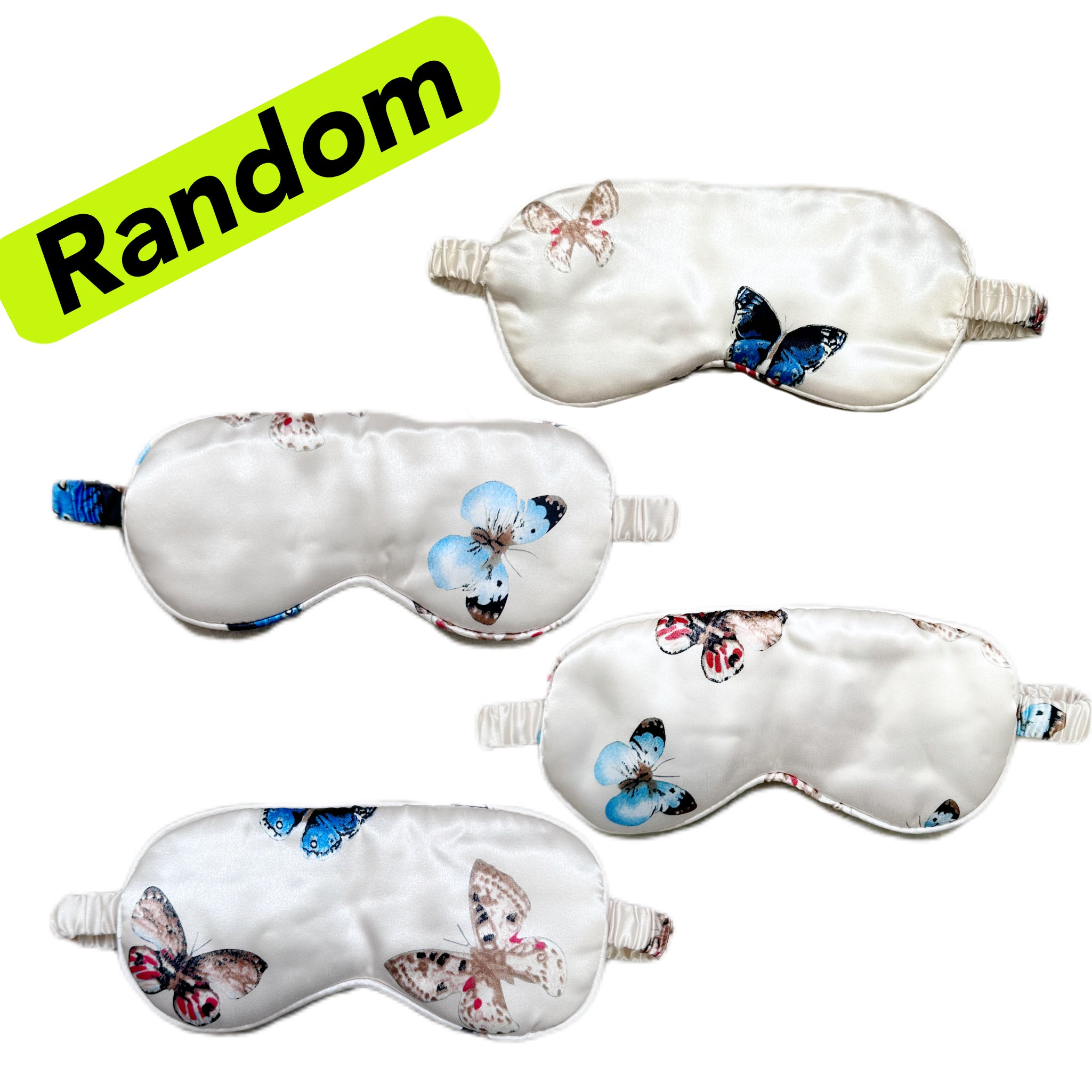 Cartoon Printed Breathable Sleep Eye Mask Soft Comfortable Blackout Blindfold
