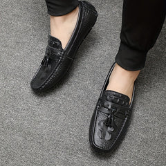 Men's Tassel Loafer Shoes Lightweight Slip On Moccasin Shoes
