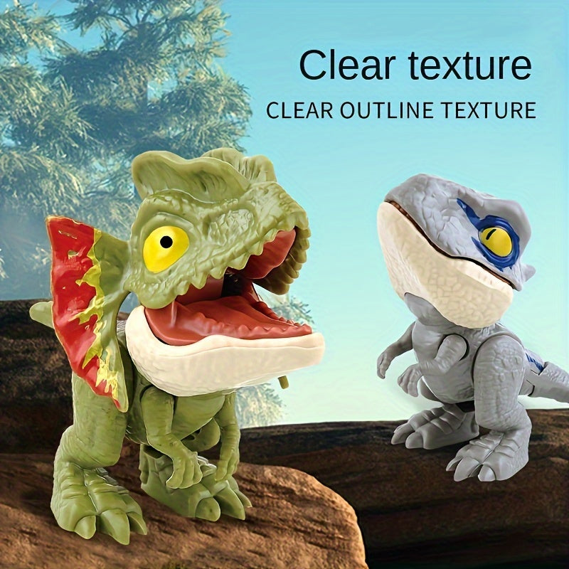 Mini Dinosaur Toy Tyrannosaurus Rex Triceratops Model