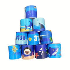 36pcs Shark Slap Bracelet Underwater Party Bracelets Shark Birthday Party Favor