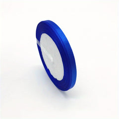 25yd Roll 6mm Silk Satin Ribbon For Craft Wedding Christmas DIY Gift Wrapping