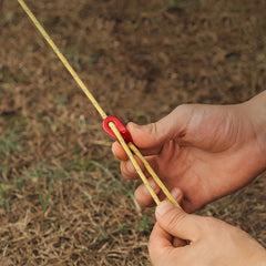 Aluminum Guyline Cord Adjuster Tent Tensioners for Camping