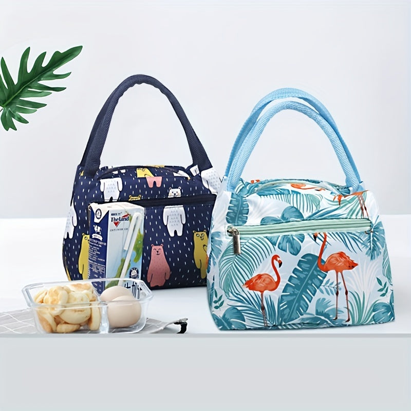 Portable Cooler Bag Outdoor Picnic Insulation Bag Waterproof Lunch Box Bag