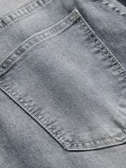 Men's Splatter Ripped Jeans Casual Street Style Denim Pants