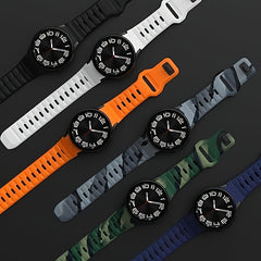Silicone Band for Galaxy Watch 6 4 Classic 5 Pro 44mm 40mm 47mm 43mm 42mm 46mm 4