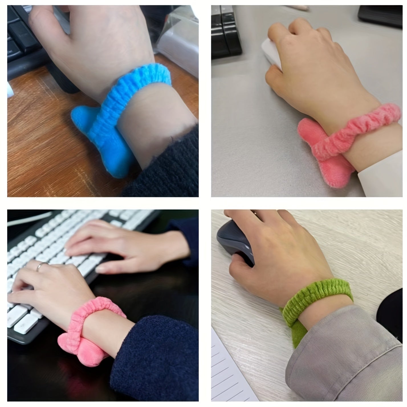 Mouse Pad Wrist Support Small Pillow Hand Pillow Elastic Band