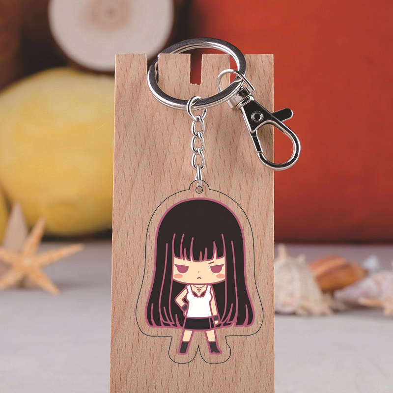 Anime Figure Keychains - Ideal for Anime Fans & Students