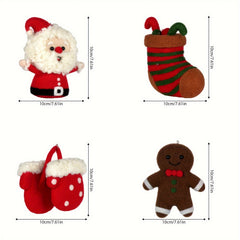 Santa Claus Needle Felting Kit For DIY Art Craft