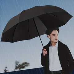 Oversized 3-Fold Business Umbrella for Men & Women