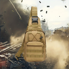 Tactical Office Backpack with Single Shoulder Messenger Bag