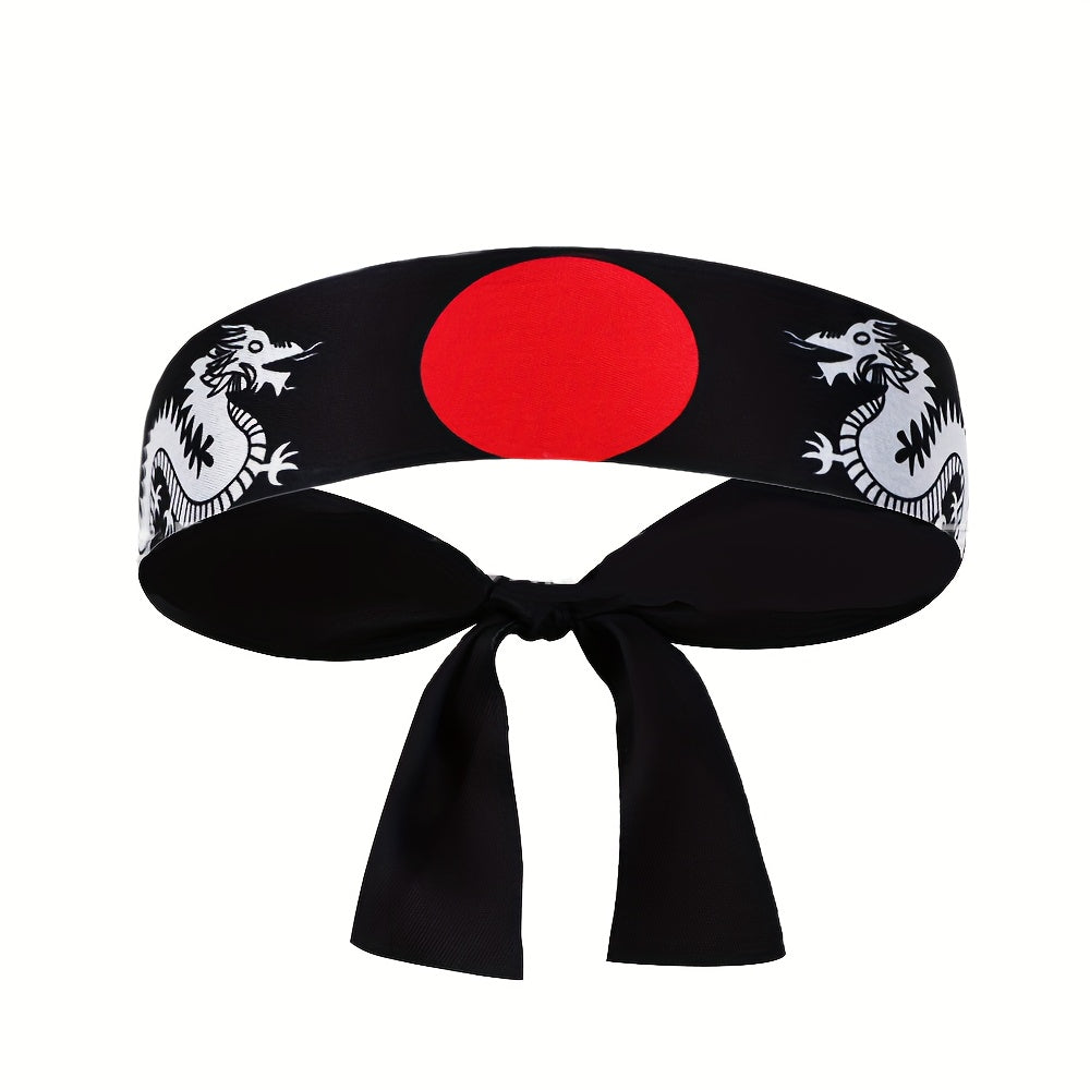 Samurai Headband for Men - Karate Sushi Chef Headwear