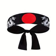 Samurai Headband for Men - Karate Sushi Chef Headwear