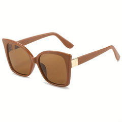 Oversized Cat Eye Sunglasses Gradient UV400 Sun Shades for Summer Beach