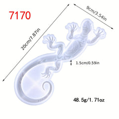 DIY Silicone Resin Molds Realistic Lizard Shapes
