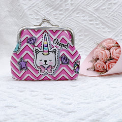 Cat Pattern Coin Purse Bag Birthday Gift