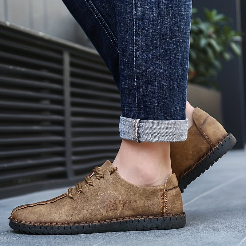 Men's Lightweight Slip On Moccasin Shoes