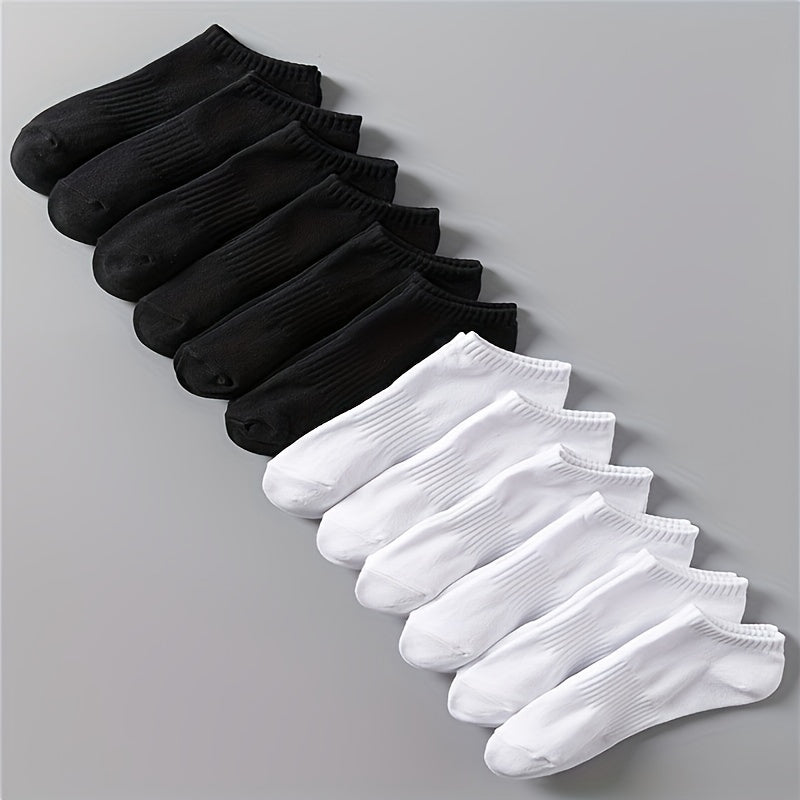 12 Pairs Soft Lightweight Low Cut Ankle Socks Women's Stockings