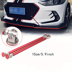2pcs Car Front and Rear Bar Decorative Tie Rod Universal Adhesive Bracket