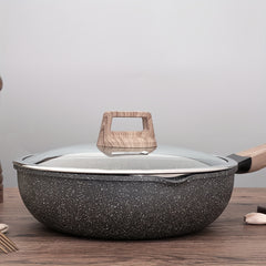 Deep Frying Pan 27 Non Stick Skillet Medical Stone Saute Pan Frying Pan