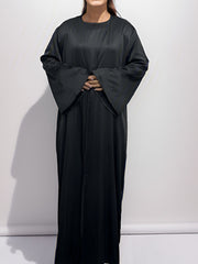 Modest Abaya Outfits Women's Maxi Dress & Cardigan Set