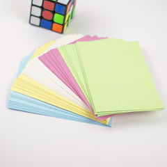 50 Sheets 14x9 Cardstock DIY Greeting Cards 5 Colors 10 Sheets