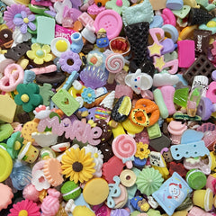 Resin Charms for DIY Phone Case Jewelry Hair Clip Crafts