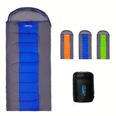 Lightweight Envelope Sleeping Bag for Camping Hiking Travel Warm Cold Use 1kg