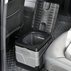 Foldable Portable Toilet for Camping and Car Travel - Hygienic Outdoor Solution