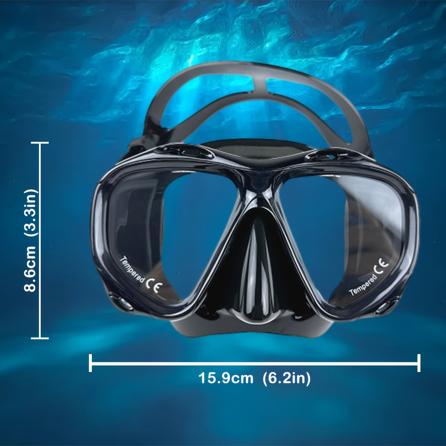 Anti Fog Diving Mask for Adults Scuba Swim Snorkeling Goggles