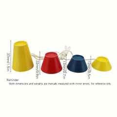 4pcs Rubber Winter Golf Tees - Indoor Golf Tees - Frosty Day Tees