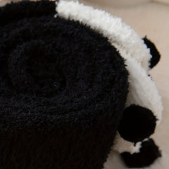Cartoon Panda Thigh High Socks Fuzzy Over The Knee Socks