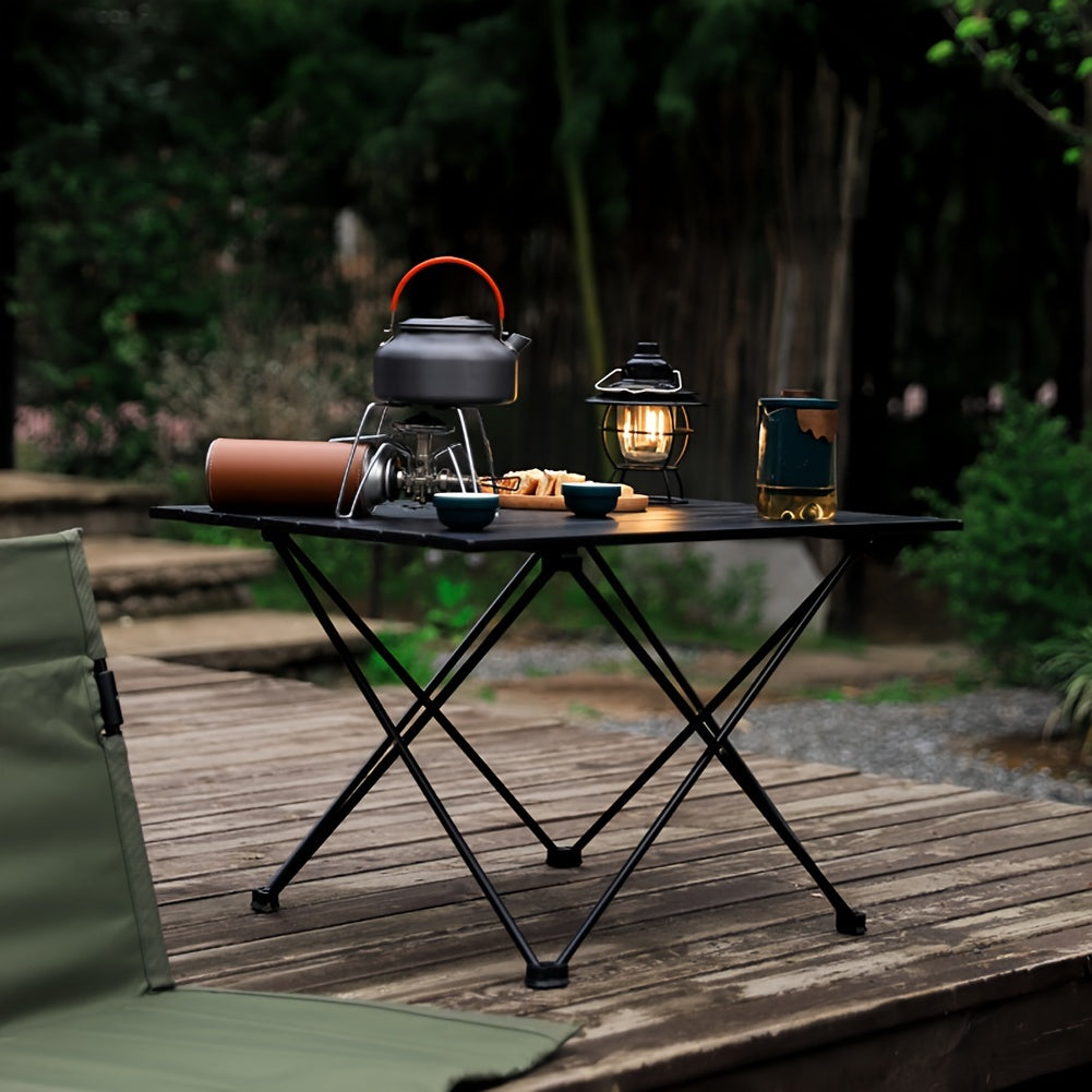 Portable Folding Aluminum Alloy Table for Outdoor Picnic Camping