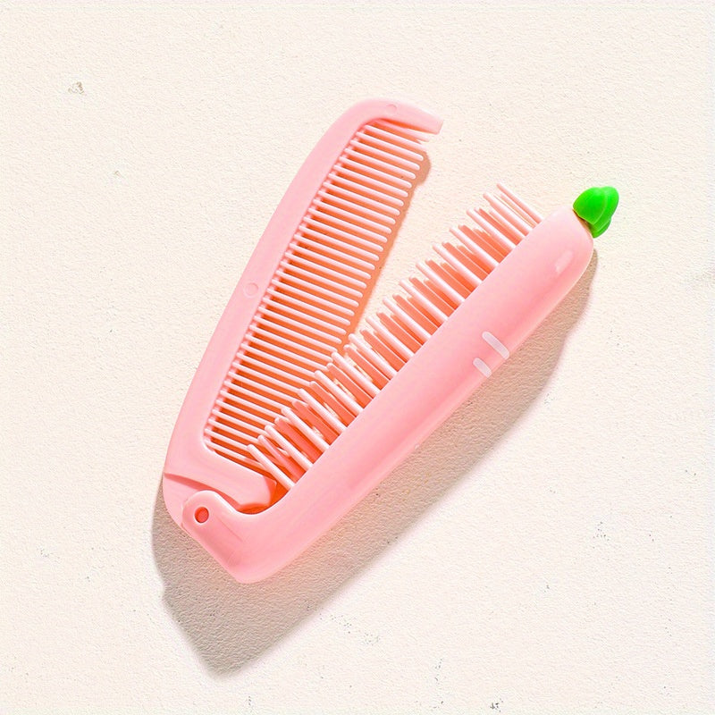 Foldable Travel Hair Comb Portable Anti Static Hairdressing Styling Tool