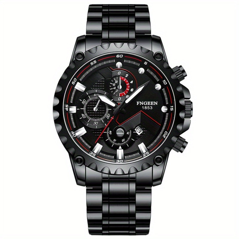 Fenzun Waterproof Sports Stainless Steel Men's Watch