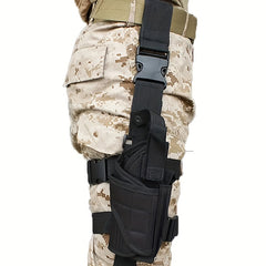 Adjustable Tactical Leather Case for 1911s Universal Drop Leg Magazine Bag
