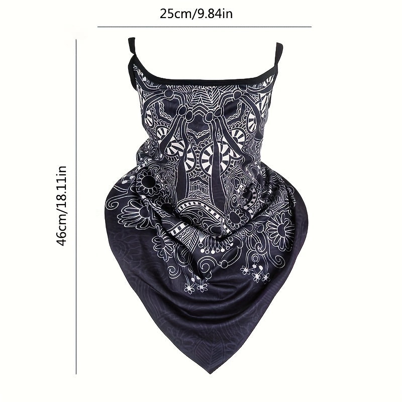Triangle Cycling Towel Sun Protection Mask