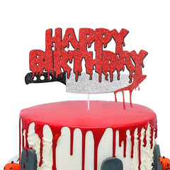 Halloween Horror Cake Insert