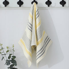 3 Packs Waffle Weave Hand Towels Absorbent Quick Dry Plush Hand Towel