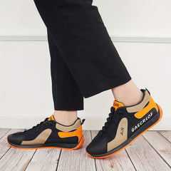 Men's Lace-up Hiking Shoes Lightweight Non Slip Sneakers